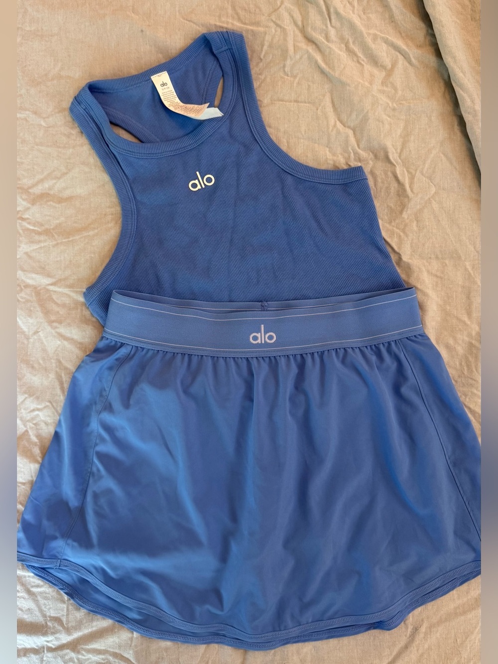 Match Point Tennis Skirt  and Aspire Tank